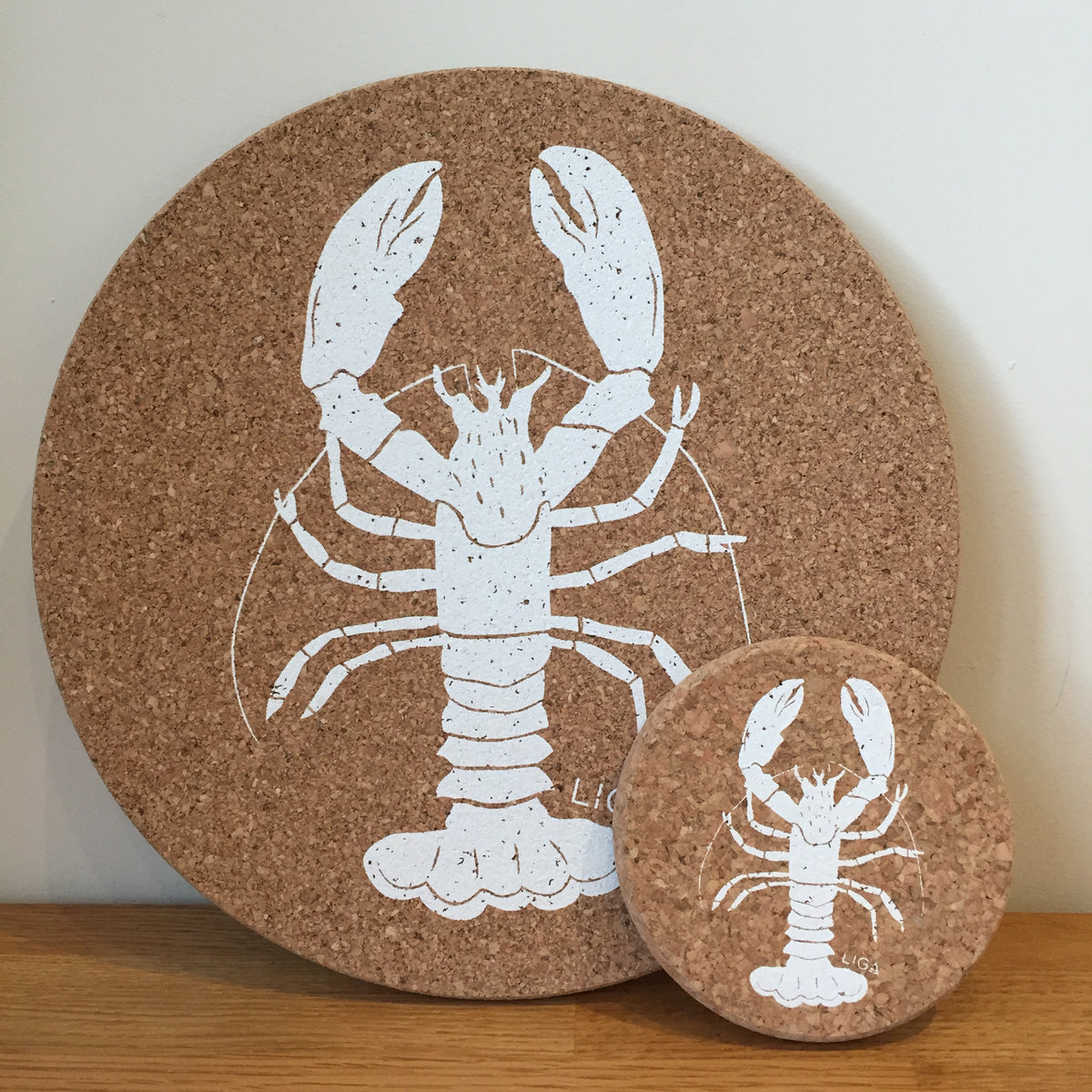 Cork Lobster Placemats Set Of 4 Bells Cottage Interiors