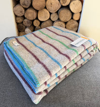 Load image into Gallery viewer, Tweedmill Recycled Wool Mix Throw Blanket
