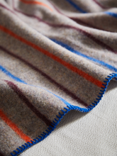 Load image into Gallery viewer, Recycled Random Stripe Blanket - assorted colours