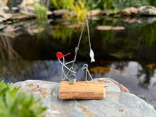 Load image into Gallery viewer, Fishing On A Log