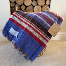Load image into Gallery viewer, Tweedmill Recycled 100% Wool Throw/Rug/Picnic Blanket Large