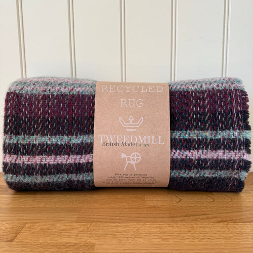 Tweedmill Recycled 100% Wool Throw/Rug/Picnic Blanket Small