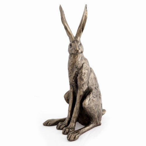 Sitting Hare Large Bronze Frith Sculpture By Paul Jenkins