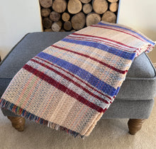 Load image into Gallery viewer, Tweedmill Recycled 100% Wool Throw/Rug/Picnic Blanket Large