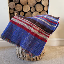 Load image into Gallery viewer, Tweedmill Recycled 100% Wool Throw/Rug/Picnic Blanket Large