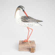 Load image into Gallery viewer, Hand Carved Redshank Preening by Archipelago