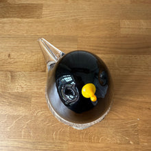 Load image into Gallery viewer, Glass Blackbird  Large Bird Sculpture Ornament