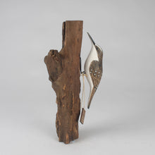 Load image into Gallery viewer, Hand Carved Wooden Treecreeper by Archipelago