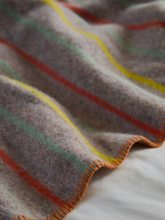Load image into Gallery viewer, Recycled Random Stripe Blanket - assorted colours