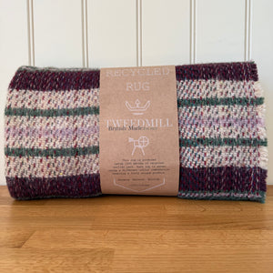 Tweedmill Recycled 100% Wool Throw/Rug/Picnic Blanket Small