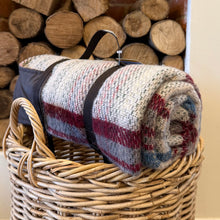 Load image into Gallery viewer, Tweedmill Recycled Picnic Blanket Rug Roll Waterproof Backing