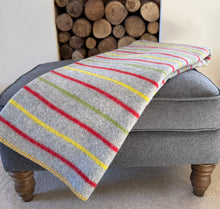 Load image into Gallery viewer, Tweedmill Recycled Wool Mix Throw Blanket