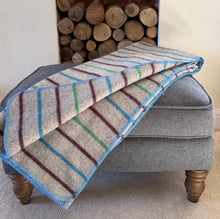 Load image into Gallery viewer, Tweedmill Recycled Wool Mix Throw Blanket