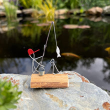 Load image into Gallery viewer, Fishing On A Log