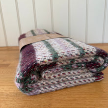 Load image into Gallery viewer, Tweedmill Recycled 100% Wool Throw/Rug/Picnic Blanket Small