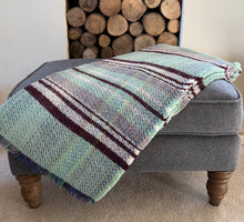 Load image into Gallery viewer, Tweedmill Recycled 100% Wool Throw/Rug/Picnic Blanket Large