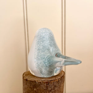 Glass Seagull  Large Bird Sculpture Ornament