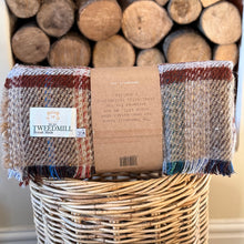 Load image into Gallery viewer, Tweedmill Recycled 100% Wool Throw/Rug/Picnic Blanket Small