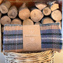Load image into Gallery viewer, Tweedmill Recycled 100% Wool Throw/Rug/Picnic Blanket Small
