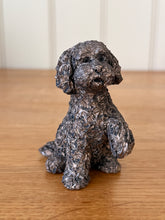 Load image into Gallery viewer, Bella Cockapoo Begging Bronze Frith Sculpture By Adrian Tinsley MINIMA