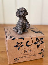Load image into Gallery viewer, Bella Cockapoo Begging Bronze Frith Sculpture By Adrian Tinsley MINIMA