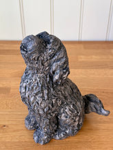 Load image into Gallery viewer, Harry Cockapoo - Dinner Please! Bronze Frith Sculpture By Adrain Tinsley