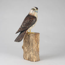 Load image into Gallery viewer, Hand Carved Kestrel on Post by Archipelago