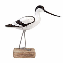Load image into Gallery viewer, Hand Carved Walking Avocet Bird by Archipelago