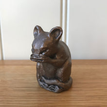Load image into Gallery viewer, Mortimer Mouse Washing Face Bronze Frith Sculpture - MINIMA