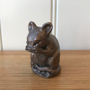Mortimer Mouse Washing Face Bronze Frith Sculpture - MINIMA