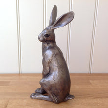 Load image into Gallery viewer, Hugo Hare Bronze Frith Sculpture By Paul Jenkins