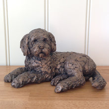 Load image into Gallery viewer, Ozzy Cockapoo Bronze Frith Sculpture By Adrain Tinsley