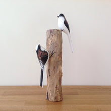 Load image into Gallery viewer, Archipelago Long Tailed Tit Wood Carving