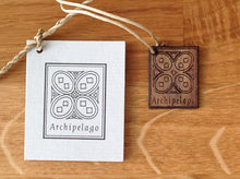 Load image into Gallery viewer, Archipelago Double Little Owl Wood Carving