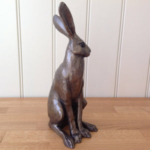 Hugo Hare Bronze Frith Sculpture By Paul Jenkins
