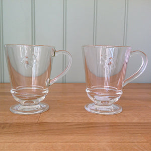 La Rochère Bee Mug Tea/Coffee Glass Set of 6