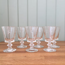 Load image into Gallery viewer, La Rochère Bee Stemmed/Wine Glass Goblet Set of 6
