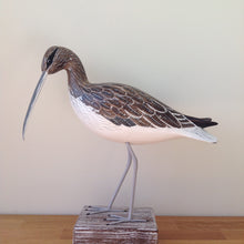 Load image into Gallery viewer, Archipelago Curlew Walking Wood Carving