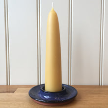 Load image into Gallery viewer, 100% Natural Pure UK Beeswax Giant Stubby Candles x 1 Pair British Made