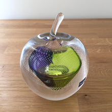 Load image into Gallery viewer, Svaja Forbidden Fruit Paperweights  Bubbles Glass Ornament