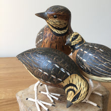 Load image into Gallery viewer, Archipelago Quail Block Wood Carving