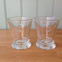 Load image into Gallery viewer, La Rochère Bee Glass Goblet/Tumbler Glass Set of 6