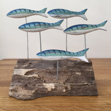 Load image into Gallery viewer, Archipelago Small Mackerel Block N323  Wood Carving Nautical Gift