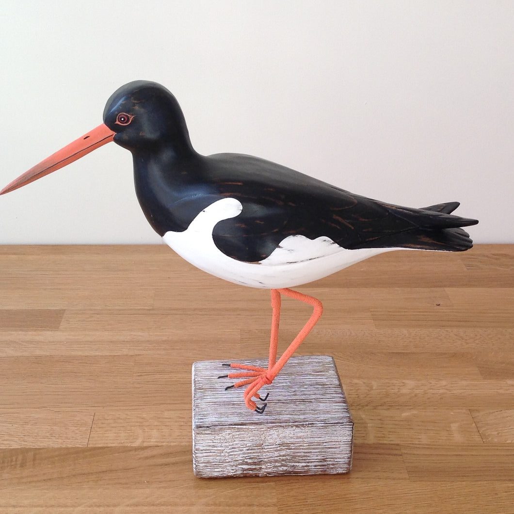 Archipelago Oystercatcher Wood Carving