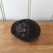 Load image into Gallery viewer, Zippo Baby Hedgehog Asleep Bronze Frith Sculpture By Thomas Meadows