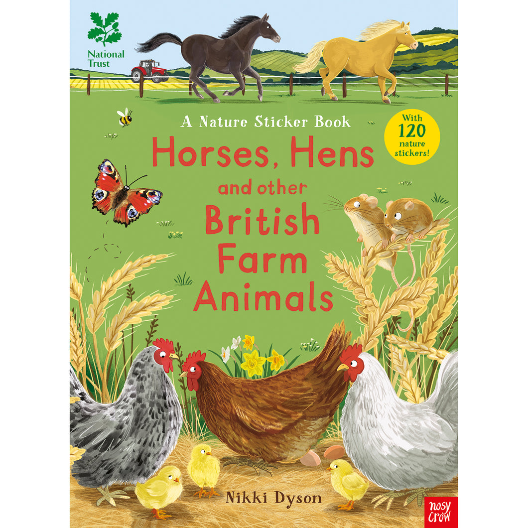 National Trust: Horses, Hens and Other British Farm Animals - Sticker Book