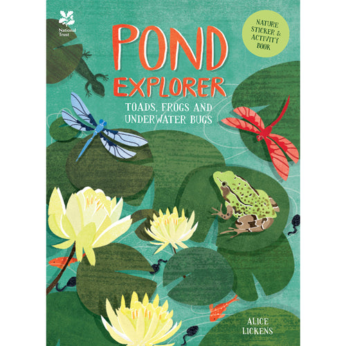 National Trust: Pond Explorer Nature Sticker & Activity Book
