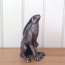 Load image into Gallery viewer, Hilda Hare Bronze Frith Sculpture By Paul Jenkins