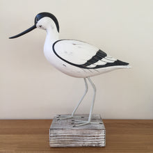 Load image into Gallery viewer, Archipelago Avocet Walking Wood Carving