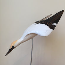 Load image into Gallery viewer, Archipelago Gannet Diving Wood Carving